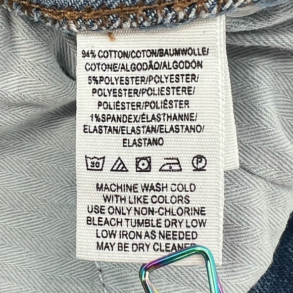 Free People Button Fly Skinny Denim Jeans Size 27 Women's - Picture 6 of 6